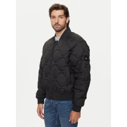 Tommy Hilfiger Яке бомбър MW0MW37341 Черен Regular Fit