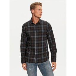 Jack & Jones Риза Blake 12262733 Сив Relaxed Fit