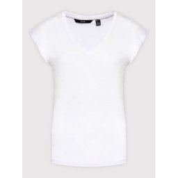 Vero Moda Тишърт Filli 10247666 Бял Regular Fit