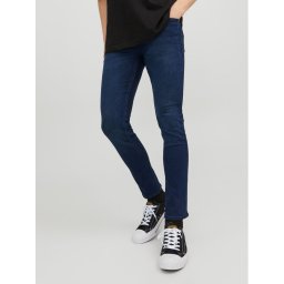Jack & Jones Дънки Glenn 12237358 Тъмносин Slim Fit