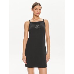 Calvin Klein Jeans Лятна рокля J20J223528 Черен Regular Fit