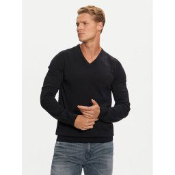 Hugo Пуловер San Vredo-M 50474172 Тъмносин Slim Fit