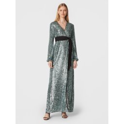 Pinko Официална рокля Germanico 1G18C0 A099 Зелен Regular Fit