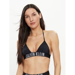Calvin Klein Swimwear Горнище на бански KW0KW02581 Черен