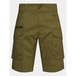 Replay Шорти от плат M9907.000.84387 Зелен Regular Fit
