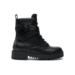 Guess Туристически oбувки Olsy FLFOLS ELE10 Черен