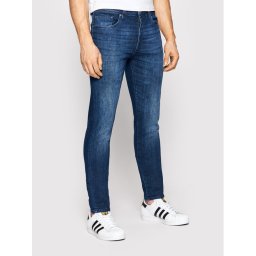 Selected Homme Дънки Leon 16083063 Тъмносин Slim Fit