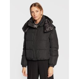 Patrizia Pepe Зимно яке 2O0008/A150-K103 Черен Regular Fit