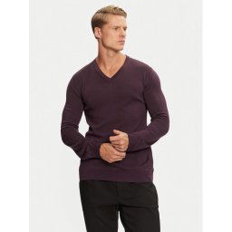 Hugo Пуловер San Vredo-M 50474172 Виолетов Slim Fit