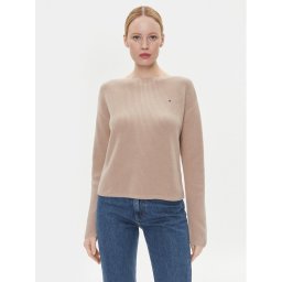 Tommy Hilfiger Пуловер WW0WW40345 Бежов Relaxed Fit