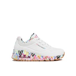 Skechers Сникърси Uno Loving Love 155506/WHT Бял