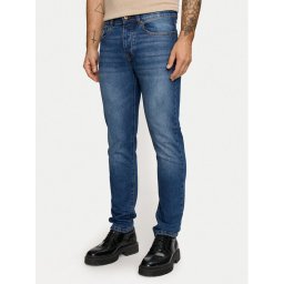 United Colors Of Benetton Дънки 4MCP57BC8 Тъмносин Slim Fit