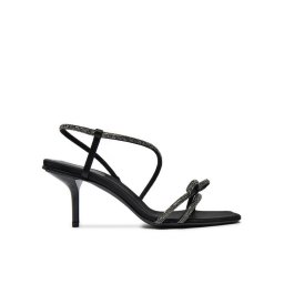 Max Mara Сандали Crystalsandal 2424526411600 Черен