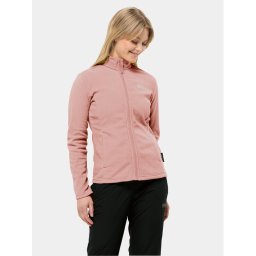 Jack Wolfskin Полар Taunus Fz 1711391 Розов Regular Fit