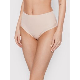 Chantelle Класически бикини с висока талия Pure Light C10M80 Бежов