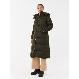 Guess Пухено яке W3BL41 WFSW2 Каки Regular Fit