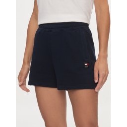 Tommy Jeans Спортни шорти New Cls DW0DW17772 Тъмносин Relaxed Fit