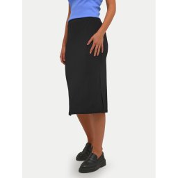Kaffe Миди пола Malli 10506346 Черен Regular Fit