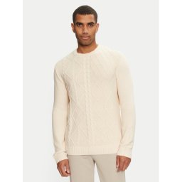 Tom Tailor Пуловер 1043343 Бежов Regular Fit