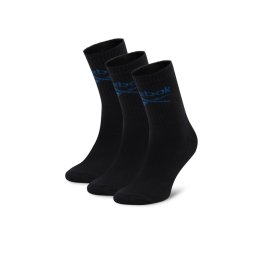 Reebok Дълги чорапи R0258-SS24 (3-pack) Черен