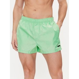 Calvin Klein Swimwear Плувни шорти KM0KM01000 Зелен Regular Fit