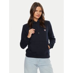 Guess Jeans Суитшърт W4YQ04 KC811 Тъмносин Regular Fit