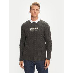 Guess Пуловер M4BR11 Z3HA2 Сив Regular Fit