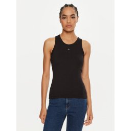 Calvin Klein топ Graphic K20K208065 Черен Slim Fit