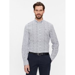 Tommy Hilfiger Риза MW0MW33827 Син Regular Fit