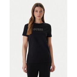 Guess Тишърт V3BI11 J1314 Черен Regular Fit