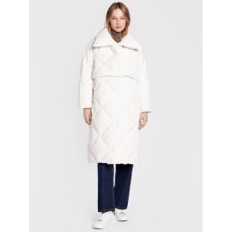 Calvin Klein Пухено яке Transform K20K204632 Бял Regular Fit