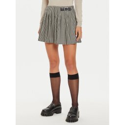 ONLY Плисирана пола Cath 15328931 Черен Regular Fit