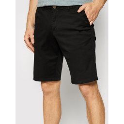 Jack & Jones Шорти от плат Bowie 12165604 Черен Regular Fit