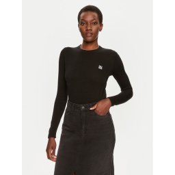 Hugo Пуловер Scallia 50514296 Черен Slim Fit
