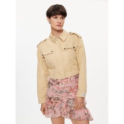 Pepe Jeans Преходно яке Samantha PL402363 Бежов Regular Fit