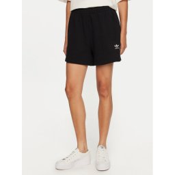 adidas Спортни шорти Essentials French Terry IY7343 Черен Loose Fit