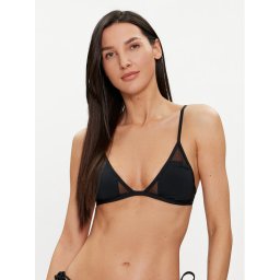 Calvin Klein Swimwear Горнище на бански KW0KW02325 Черен