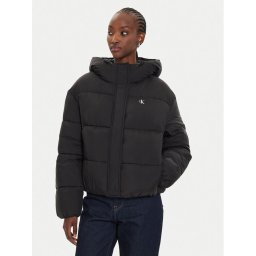 Calvin Klein Jeans Зимно яке J20J224112 Черен Regular Fit