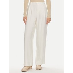Calvin Klein Jeans Текстилни панталони J20J223917 Екрю Relaxed Fit