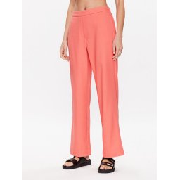 Moss Copenhagen Текстилни панталони Fanilla 17264 Розов Regular Fit