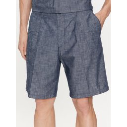 United Colors Of Benetton Шорти от плат 4WV1U9005 Тъмносин Regular Fit