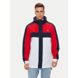 Tommy Jeans Парка Archive DM0DM19477 Червен Relaxed Fit