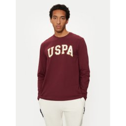 U.S. Polo Assn. Тениска с дълъг ръкав MUP2184 Червен Regular Fit