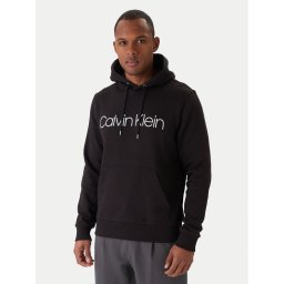 Calvin Klein Суитшърт Logo K10K104060 Черен Regular Fit
