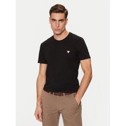 Guess Тишърт M2YI24 J1314 Черен Slim Fit