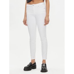 Calvin Klein Jeans Дънки J20J222778 Бял Skinny Fit