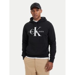 Calvin Klein Jeans Суитшърт J30J320934 Черен Regular Fit