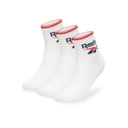 Reebok Дълги чорапи R0362-SS24 (3-pack) Бял