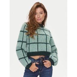 Guess Пуловер Nadia W3BR78 Z3BP0 Зелен Regular Fit