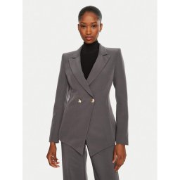 Rinascimento Сако CFC0119980003 Сив Regular Fit